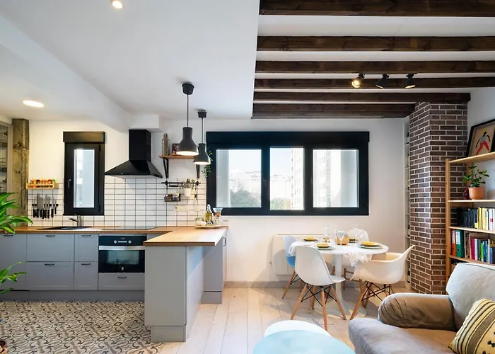 Duplex De Diseno Cerca De Riazor Lägenhet A Coruña